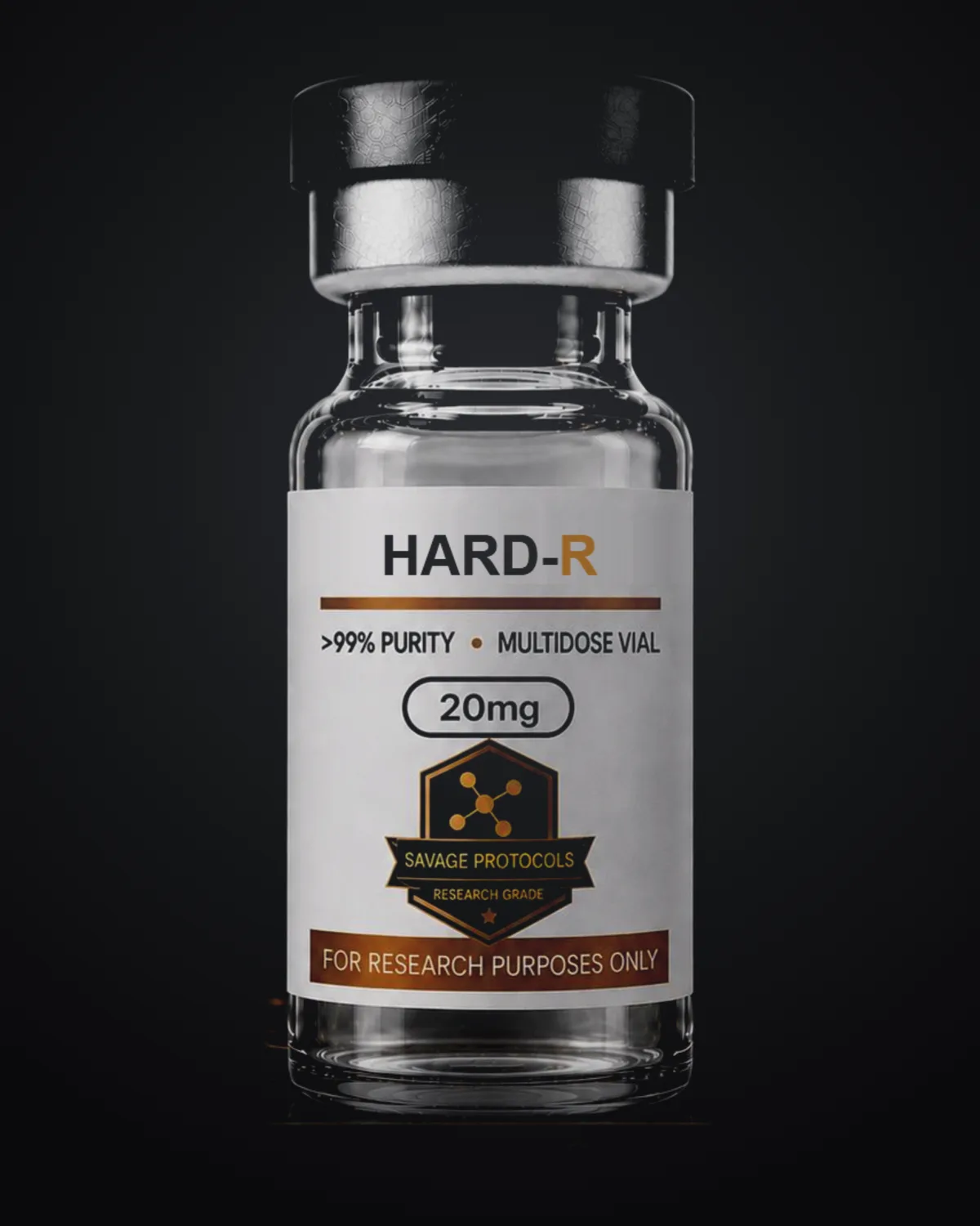 The Hard R research vial